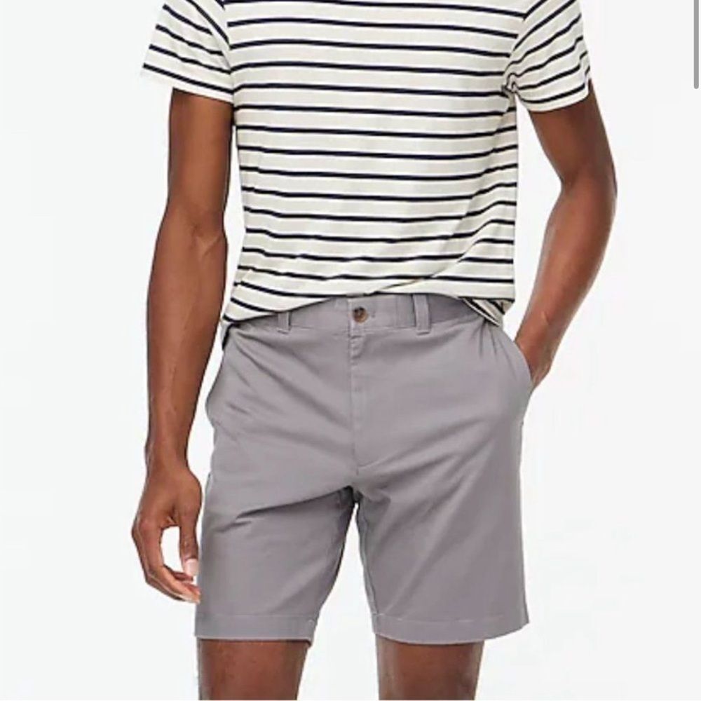 J. Crew 9'' flex Chino in slate‎ gray size 31 NWT in packaging